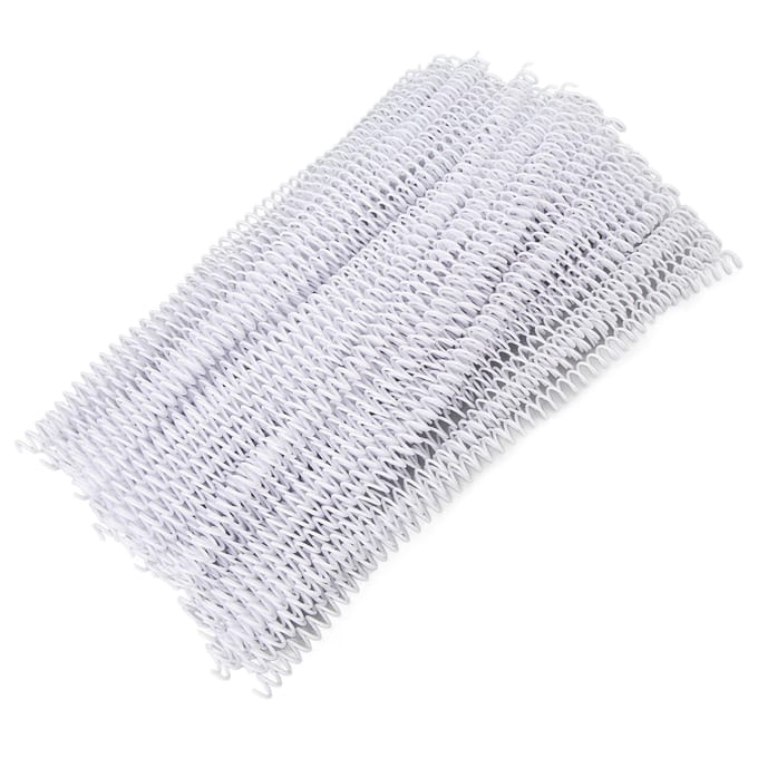 100 STUKS Spiraalbindingen 48 Lussen 4:1 Pitch A4 Papier Plastic Bindruggen 40 Vel Capaciteit