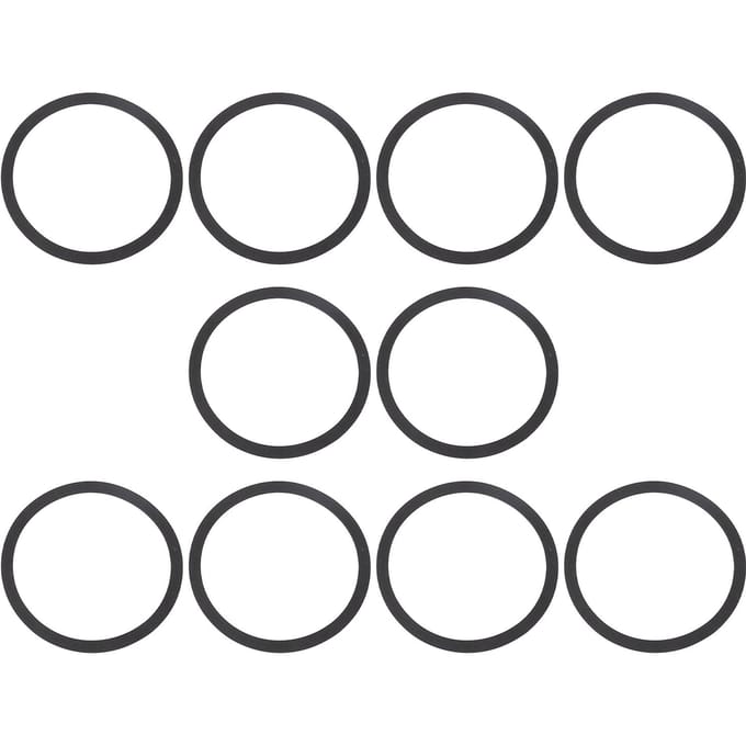 10 Stuks Luidspreker Afdichtingsring EVA Schokabsorberend Geluidsdempend Antislip 190mm Buiten Diameter Luidspreker Afdichtring white