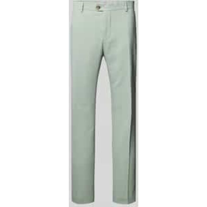 Slim fit pantalon met wol Model 'SLIM-NEIL'