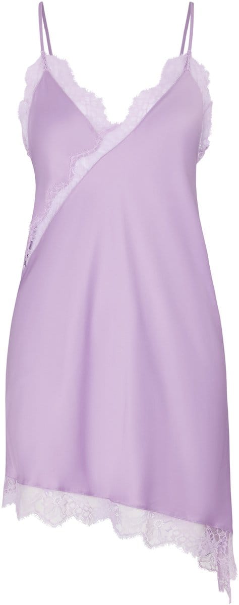 Hunkemöller Slipdress Asymmetric Paars