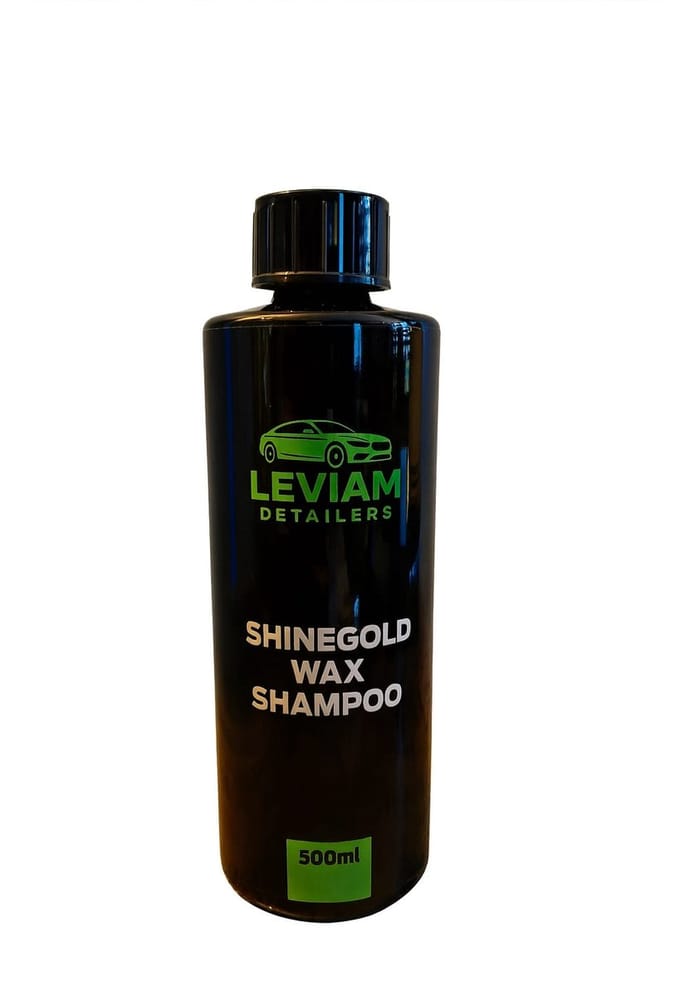 Leviam - Auto shampoo - Shine gold wax shampoo - Voor auto & motor - Auto wassen - 500ML -
