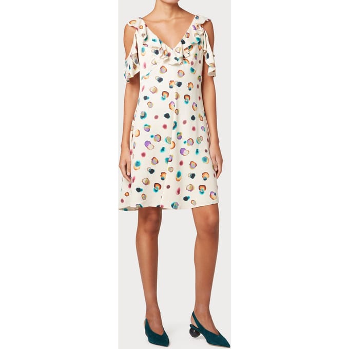 Paul Smith Dress Off White Größe: 42 | Minikleider Outlet | Damen | Weiß