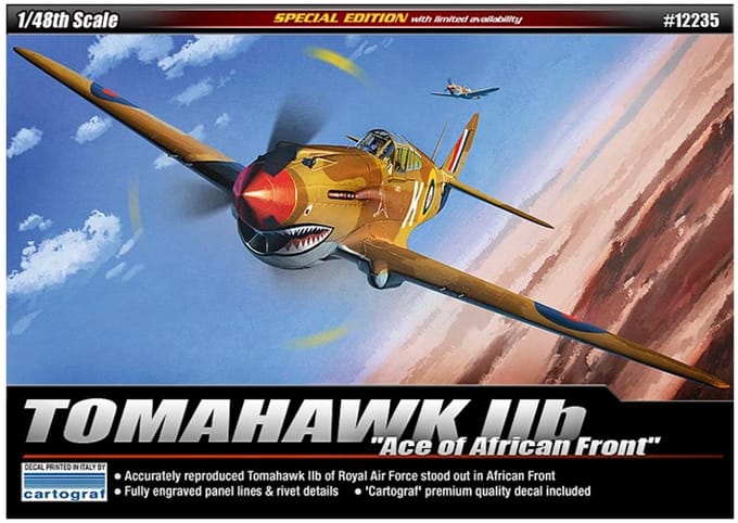 Academy 1/48 Tomahawk Mk.IIB PC-40C AM12235 beige