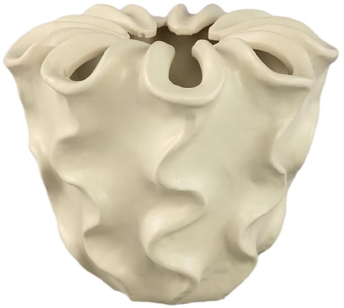 PTMD - Vaas Rudie - Beige - 23x23x20cm