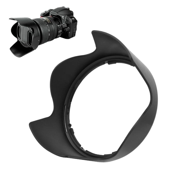 Pare-soleil de remplacement HB-35 ABS pour objectif Nikon AF S VR 18-200 mm f/3,5-5,6 black