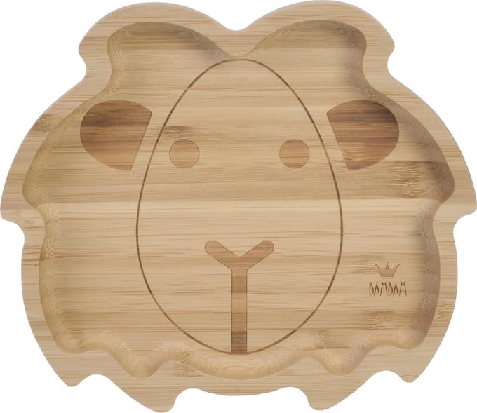 BAMBAM Bamboe Bordje Leeuw - Baby cadeau