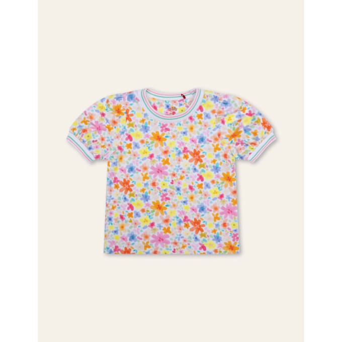 Oilily Tjerry T-Shirt- maat122/7yr Bright Wit