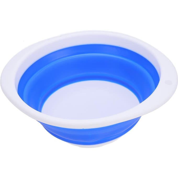 Opvouwbare Wastafel Draagbare Multifunctionele Plastic Rubber Groentewasemmer voor Reizen 23x20x7cm