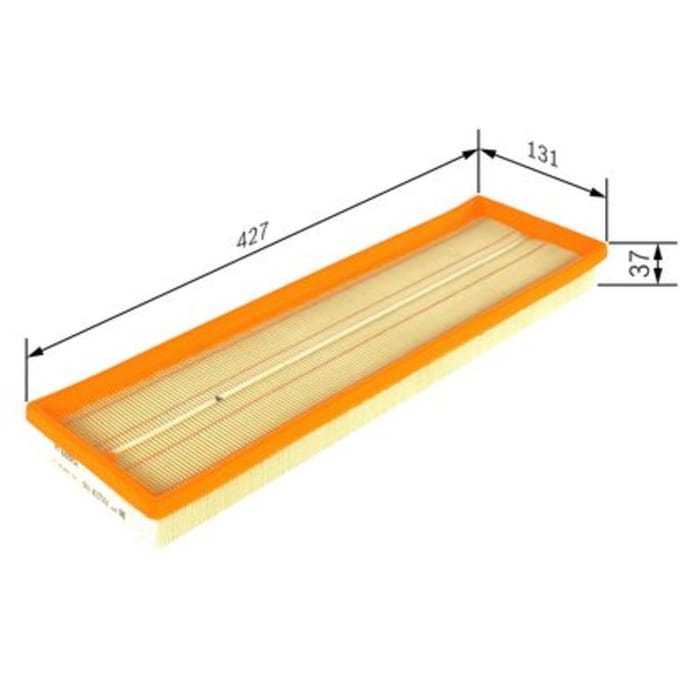 Luchtfilter BOSCH F 026 400 478