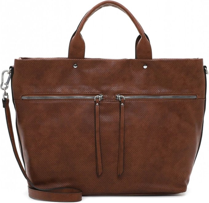 SURI FREY Shopper Schoudertas Chessy Cityshopper Cognac Bruine
