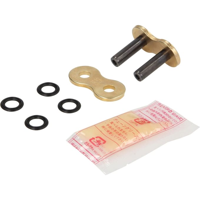 Attache chaine de transmission DID pour moto 525VX3 X-Ring / Pas 525 / Or Neuf