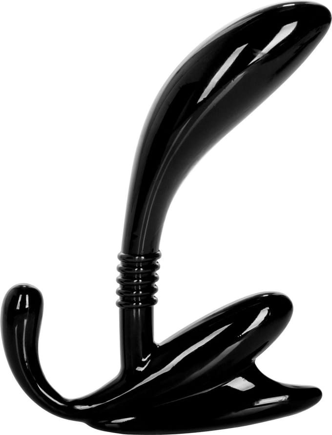 CalExotics Prostaat Stimulator Curved Prostate Probe 9 cm - Met handig Handvat