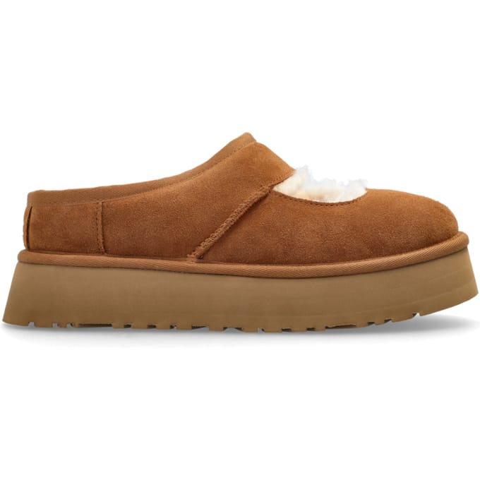 UGG® Bea Mary Jane for Women in Brown, Size 7, Suede/Polyester/Wool
