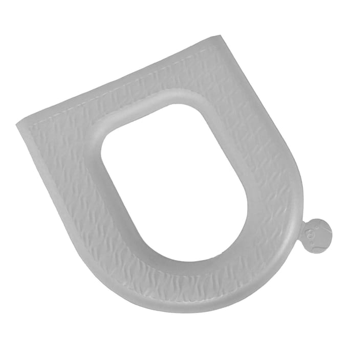 Coussin de siège de toilette Gris Housse Coussin avec Poignée Imperméable EVA Épaissi Confort Séchage Rapide gray