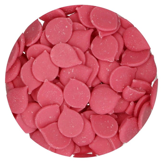 FunCakes Deco Melts Roze - 250g - Smeltsnoep - Cupcake Decoratie - Lollies - Snoepjes