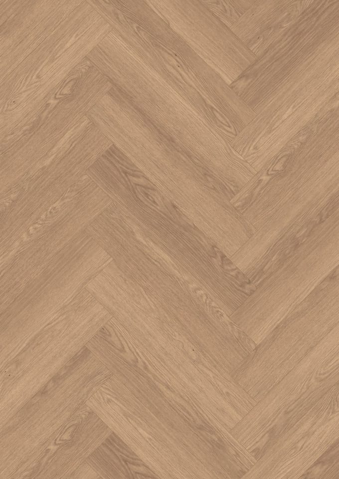 EGGER Laminaatvloeren NatureSense Herringbone Visgraat EL2134 Baronia eiken bruin 8mm, 1,976m²