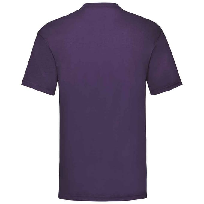 Fruit of the Loom Heren Valueweight T-Shirt (Paars)