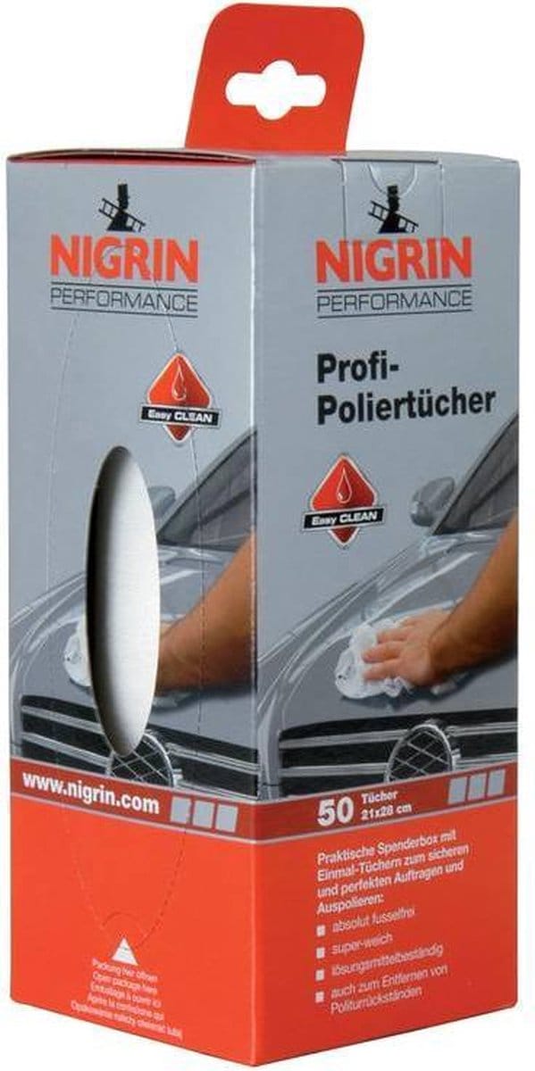 Nigrin 73898 Auto polijstdoek 50 stuk(s)