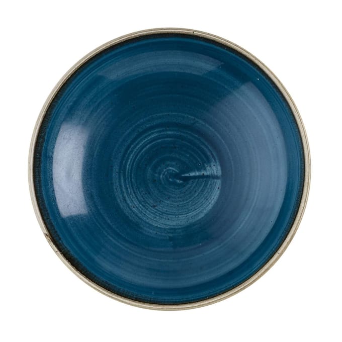 Churchill Stonecast Java Blue Coupe Kom 18.4cm (12 stuks)