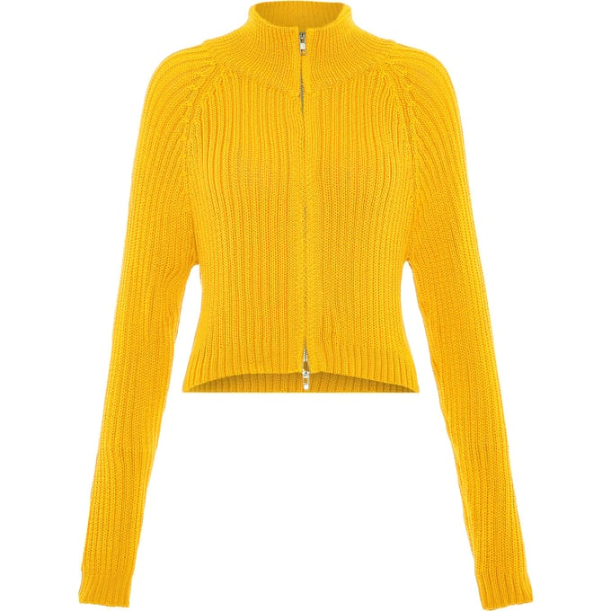 Mymo Vest Dames geel