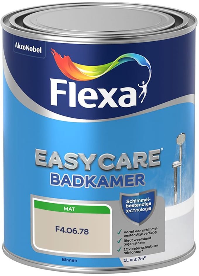 Flexa - Easycare Badkamer - F4.06.78 - Mengverf - 1 L