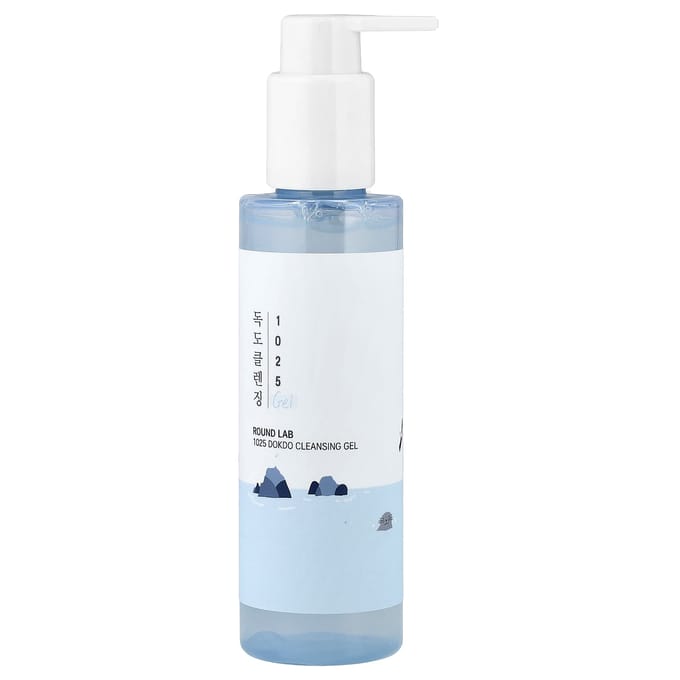 Round Lab, 1025 Dokdo Cleansing Gel, 5.07 fl oz (150 ml) white