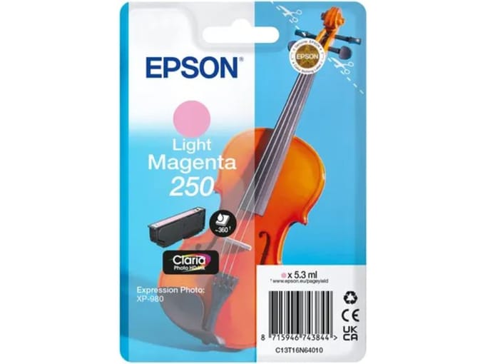 Epson 250 - light magenta - original - ink cartridge