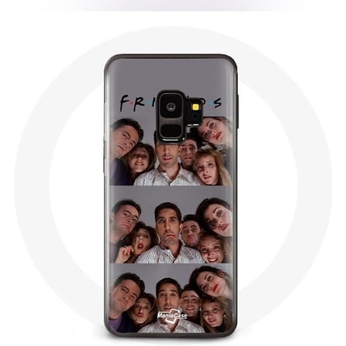 Coque - Samsung - Galaxy S9 - Friends Selfie - Souple - Protection Synthétique