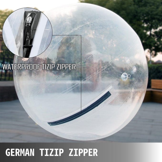 Vevor 2m Marcheur Aquatique Gonflable PVC Natation Balle Zorb Étanche