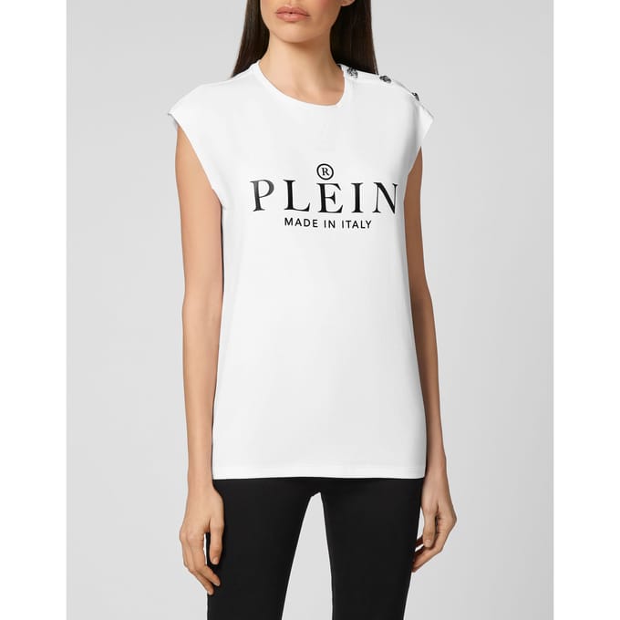 T-Shirt Ronde Hals Iconic Plein