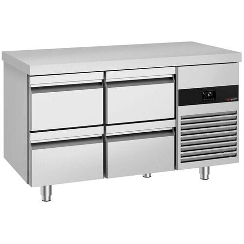 GGM Gastro Kühltisch PREMIUM - 1400x700mm - mit 4 Schubladen