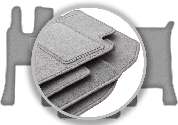 Grijze automatten voor: Mercedes Actros MP4 brede cabine (2011-)