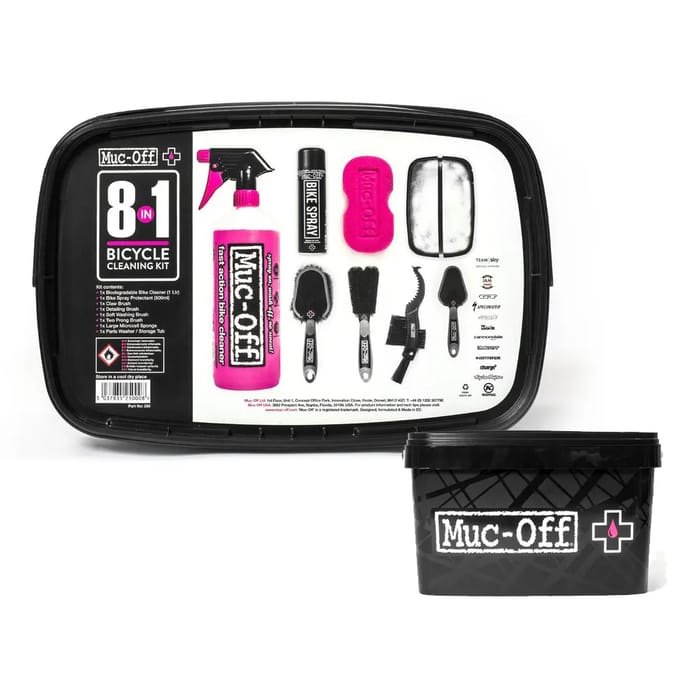 Muc-Off 8 in 1 Bicycle Cleaning Kit Reinigingspakket