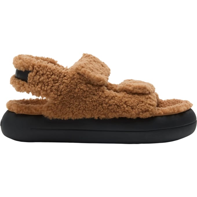 Moon Boot Mb Shearling Sandal Sandalen Cognac 80d2420020