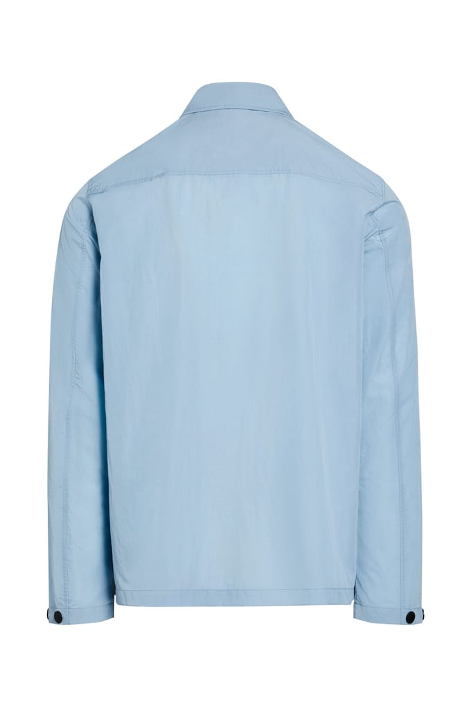 AlphaTauri Olum V1.y9.01 Jacket Fog Blue Maat: S | Lichte Jassen Outlet | Heren | Blauw