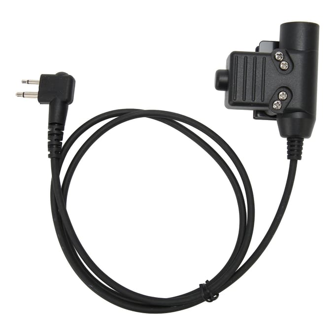 Microfoon PTT Adapter PU Walkie Talkie Connector Geschikt voor GP88 GP300 GP3688 DEP450 EP450