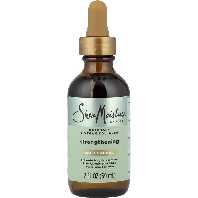SheaMoisture, Versterkende Huid- en Haarolie, 59 ml (2 fl oz) gray