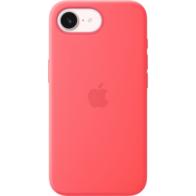 Apple Siliconenhoesje met MagSafe voor de Apple iPhone 17e - Bright Guava