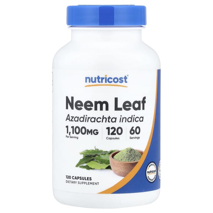 Nutricost, Neemblad, 120 Capsules