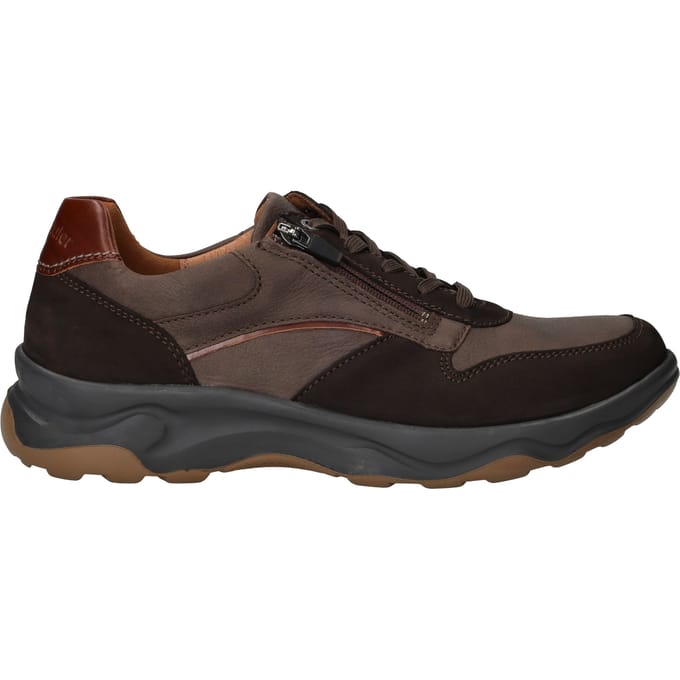 Waldlaufer Max Sneakers - Heren - Bruin - Maat:44½