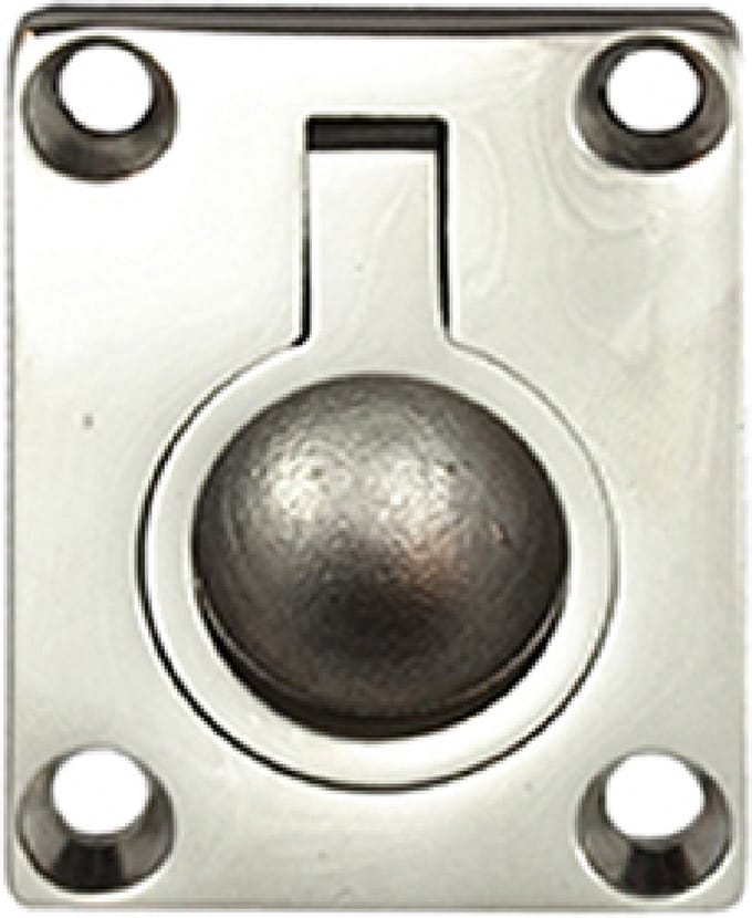 Luikring 63 x 44 mm RVS-316