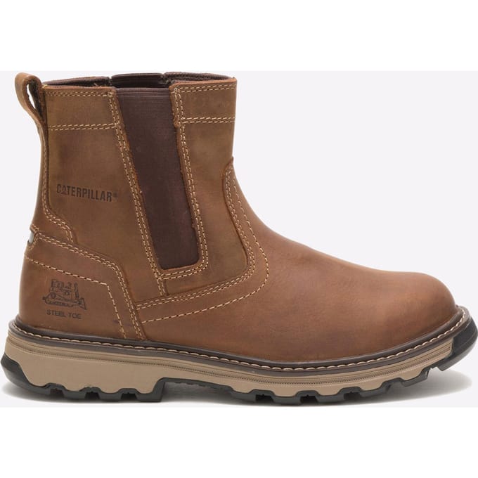 Caterpillar Pelton Leren Veiligheidslaarzen Heren