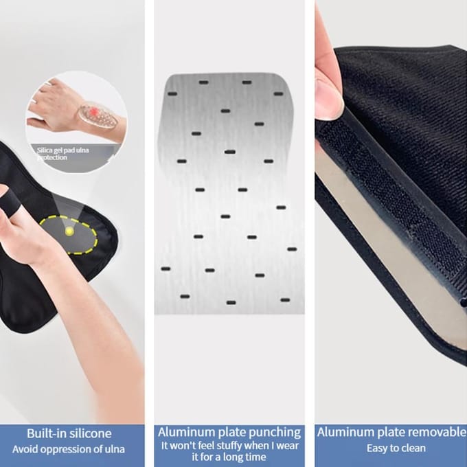 1 verpakking Pinky Splint Hand Rest voor Pink Gips, Trigger Finger Vaste Rechttrekker beige