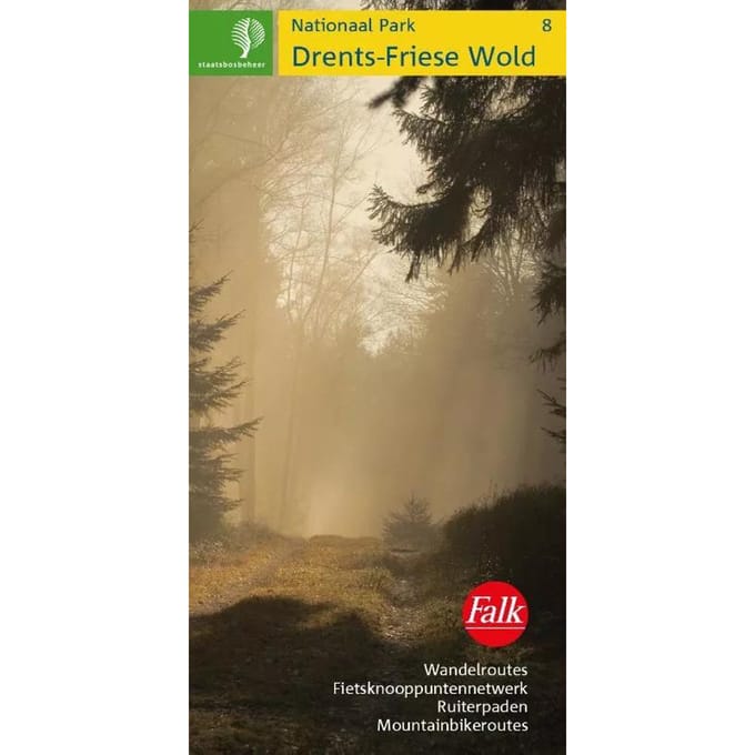 Falk Wandelkaart SBB 08 Drents Fries Wold