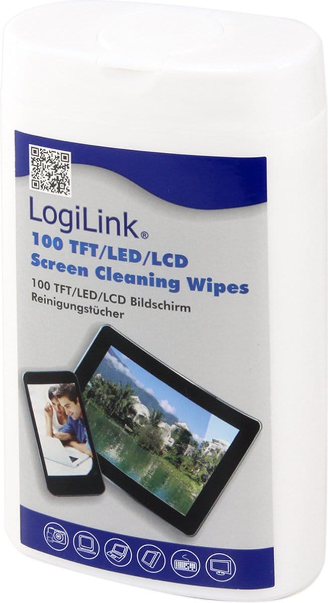 LogiLink Cleaning wipes for TFT LCD and plasma sceens