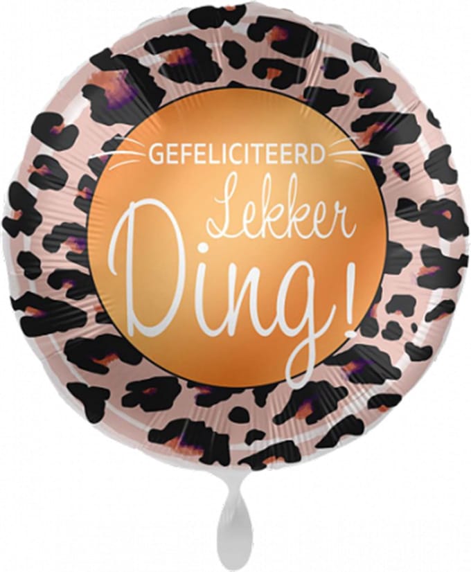 Folieballon - HG Lekker ding