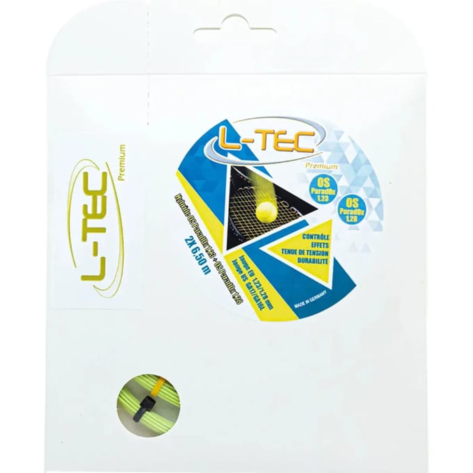 Hybride tennis snaren L-Tec Premium OS Paradox 2x6,50 m