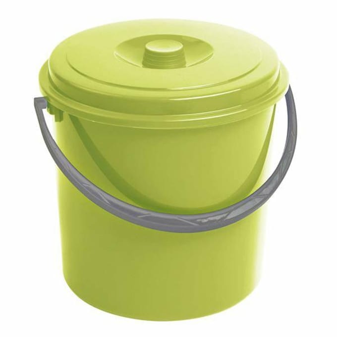 Curver - Emmer - 16L - Met Deksel - Groen