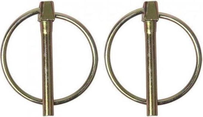Borgpen - Gebichromatiseerd - 4.5 mm (2 stuks)