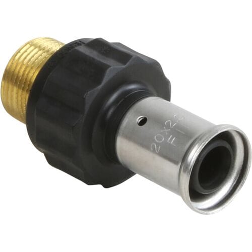 Henco 17PK puntstuk - 3/4'' buitendraad x 20 mm pers